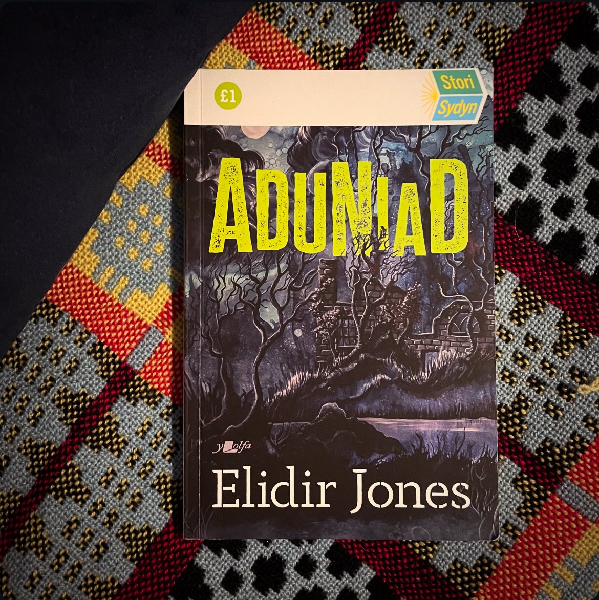 📚Chwilio am lyfr ar gyfer y penwythnos?

📚Rhowch gynnig ar Aduniad gan Elidir Jones, rhan o gyfres Stori Sydyn - llyfrau byr a bachog. 

📚Beth am ddarllen un #StoriSydyn yr wythnos drwy gydol fis Hydref fel rhan o 🍂#HerYrHydref🍂?

📚£1 yn unig o'ch siop lyfrau leol.