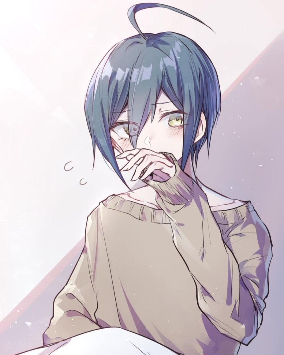 Shuichi can be observant. Even though he isn’t most of the time.. regarding social things at least.

“Why are you staring at me like that?”