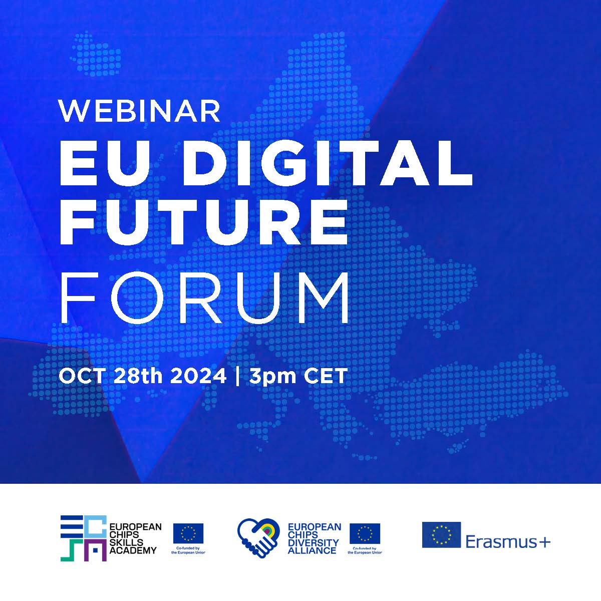 We encourage our followers to register for the EU Digital Future Forum webinar featuring #ECDA consortium members! Don’t miss your chance to hear the work of the partners as we strive to boost #DEI in the microelectronics sector.

Register Here 👉 lnkd.in/ddfrDyAg