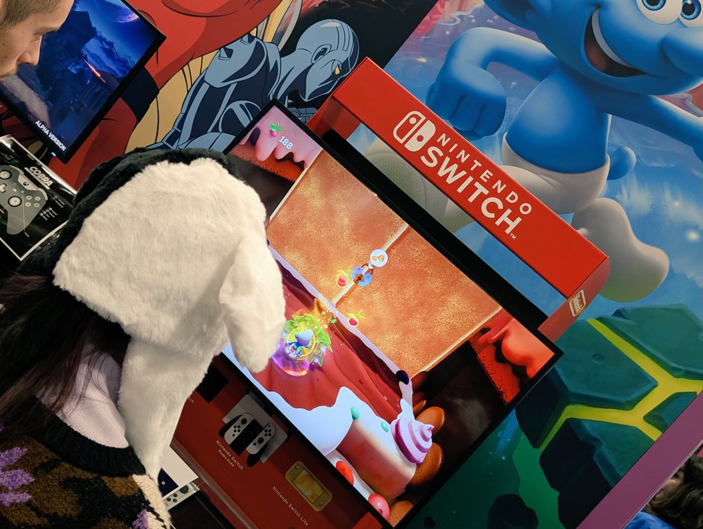 Microids_off's tweet photo. Ça Schtroumpfe fort à la @ParisGamesWeek !
Vous voulez tester Les Schtroumpfs : l'Épopée des Rêves ? Rdv Hall 1 & Hall 2 jusqu'à dimanche. #MicroidsPGW
#PGW2024 https://t.co/sfM4CTh8dR