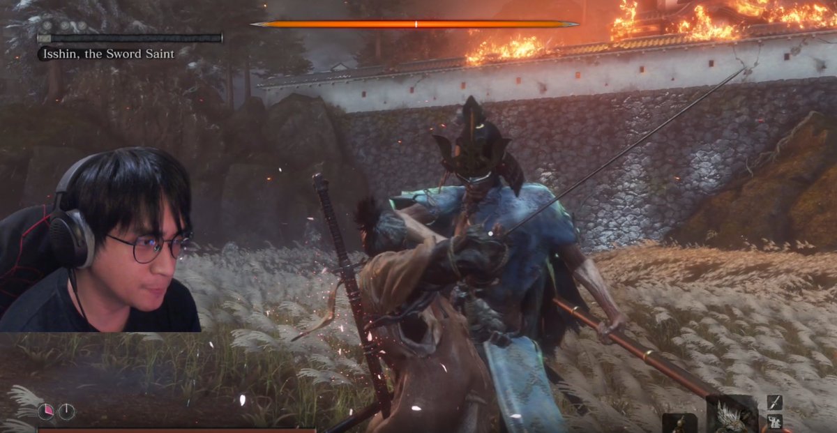 Guess I'm a fan of FromSoftware games now ☠️(Miraculously finished Elden ring and Sekiro, maybe it's time to play Dark Souls soon)