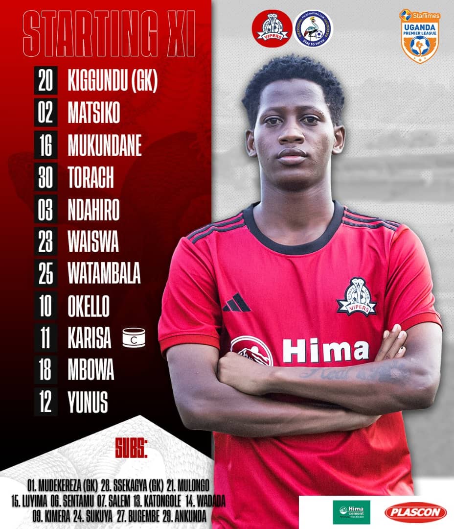 BukenyaMagidu's tweet image. Starting XI
#VIPPOL