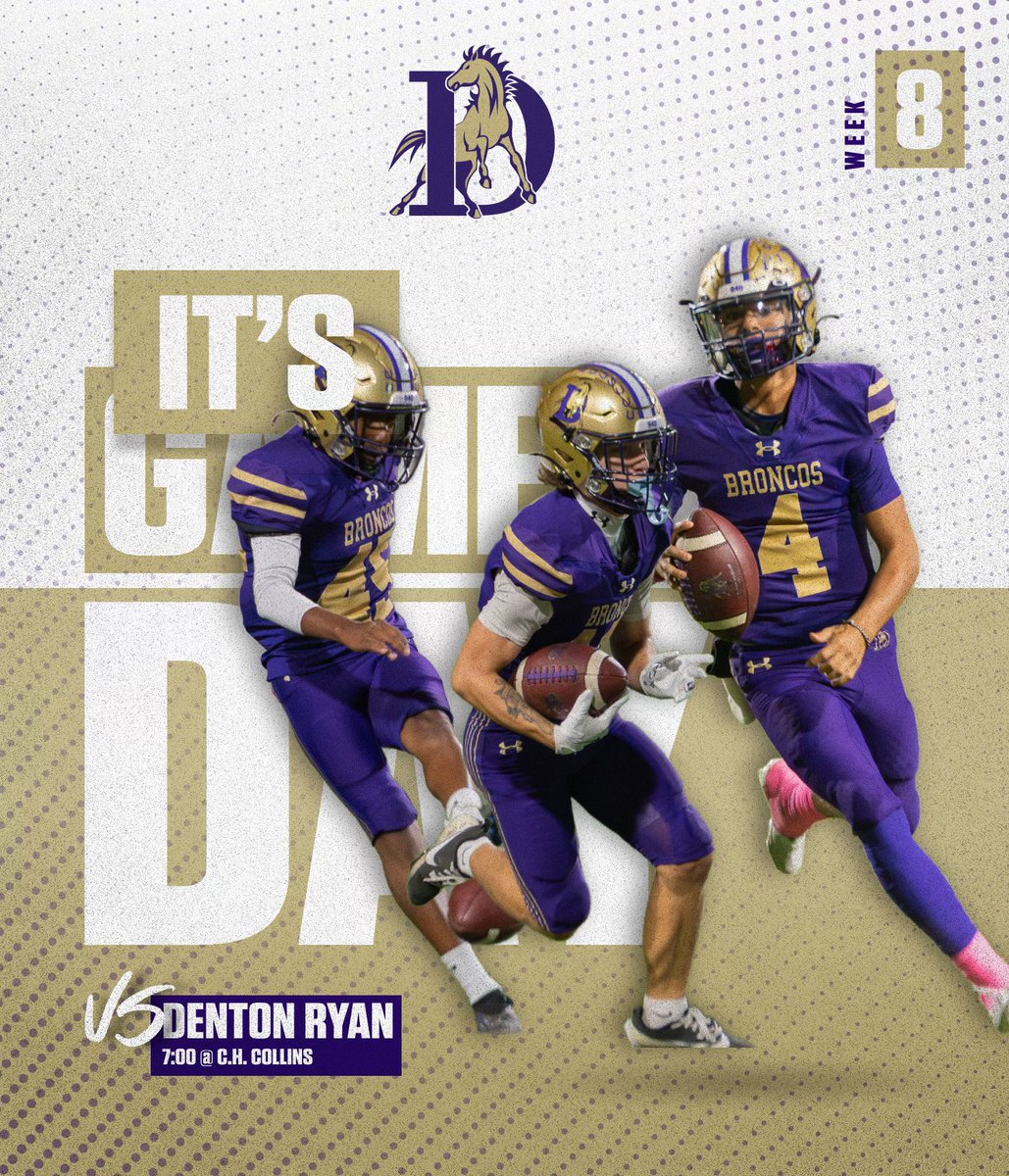 Denton High Broncos Football tweet media