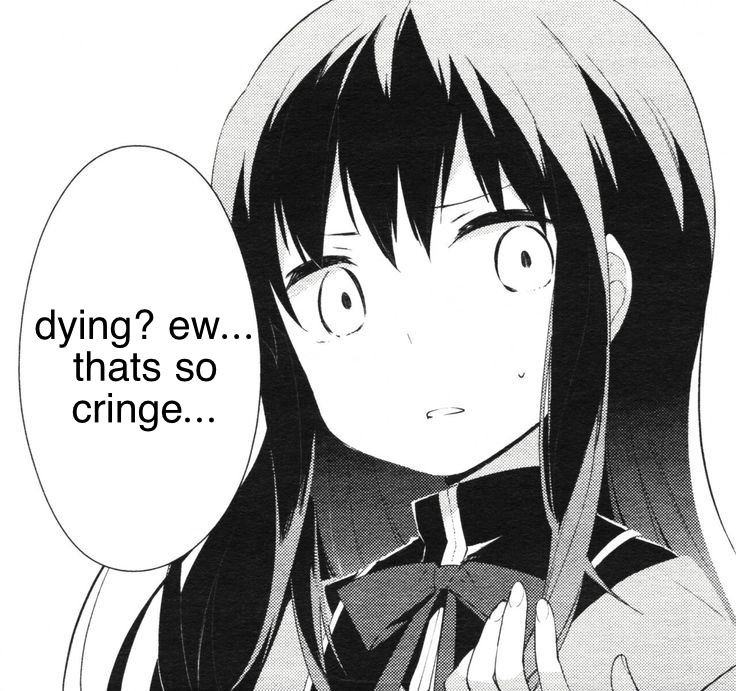 dizzyraiya's tweet photo. hi i have madoka magica memes #madokamagica #meme #memes #yippie https://t.co/PIU8VXcq5H