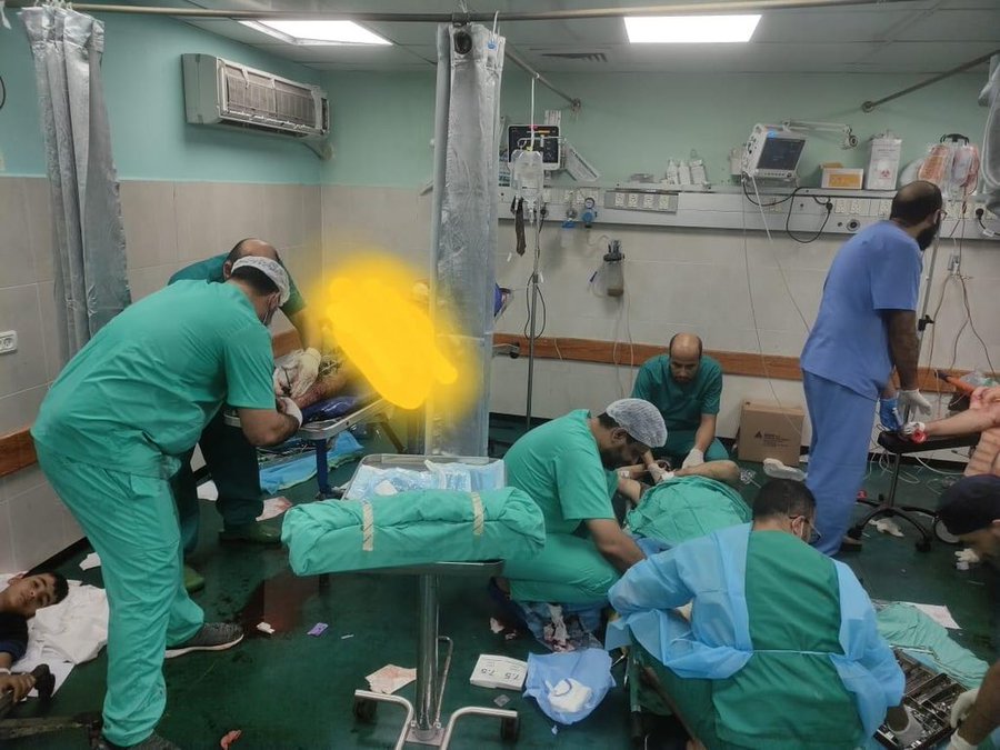 Photo from Al-Shifa hospital