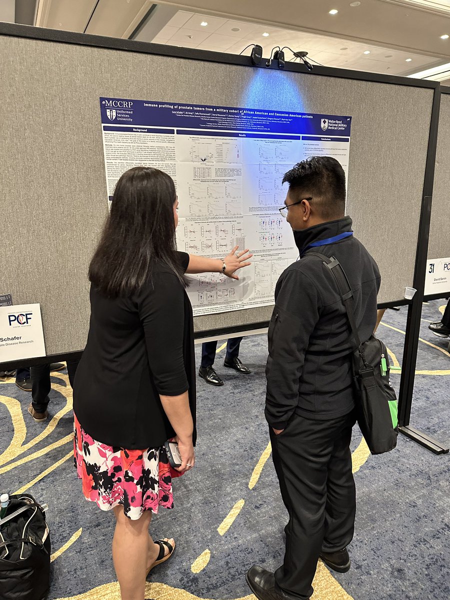 Center for Prostate Disease Research (@cpdr_labs) on Twitter photo ✨CONGRATS ✨ to the newest CPDR #PCFYI <a href="/schafer_sci/">Cara Schafer, PhD</a>, who presented her work at #PCFretreat24 poster session. <a href="/PCF_Science/">PCF Science</a> <a href="/PCFnews/">Prostate Cancer Foundation</a> <a href="/USUhealthsci/">Uniformed Services University</a> <a href="/nciccr_gmb/">NCI CCR GU Malignancies</a> ✨CONGRATS ✨ to the newest CPDR #PCFYI <a href="/schafer_sci/">Cara Schafer, PhD</a>, who presented her work at #PCFretreat24 poster session. <a href="/PCF_Science/">PCF Science</a> <a href="/PCFnews/">Prostate Cancer Foundation</a> <a href="/USUhealthsci/">Uniformed Services University</a> <a href="/nciccr_gmb/">NCI CCR GU Malignancies</a>
