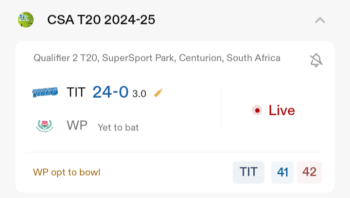 Mr_360_Cricket's tweet photo. Lay Titans for 5 units....WP will make a flip #CSAT20
#INDvsNZ
#PAKvsENG https://t.co/uL8RRDG933