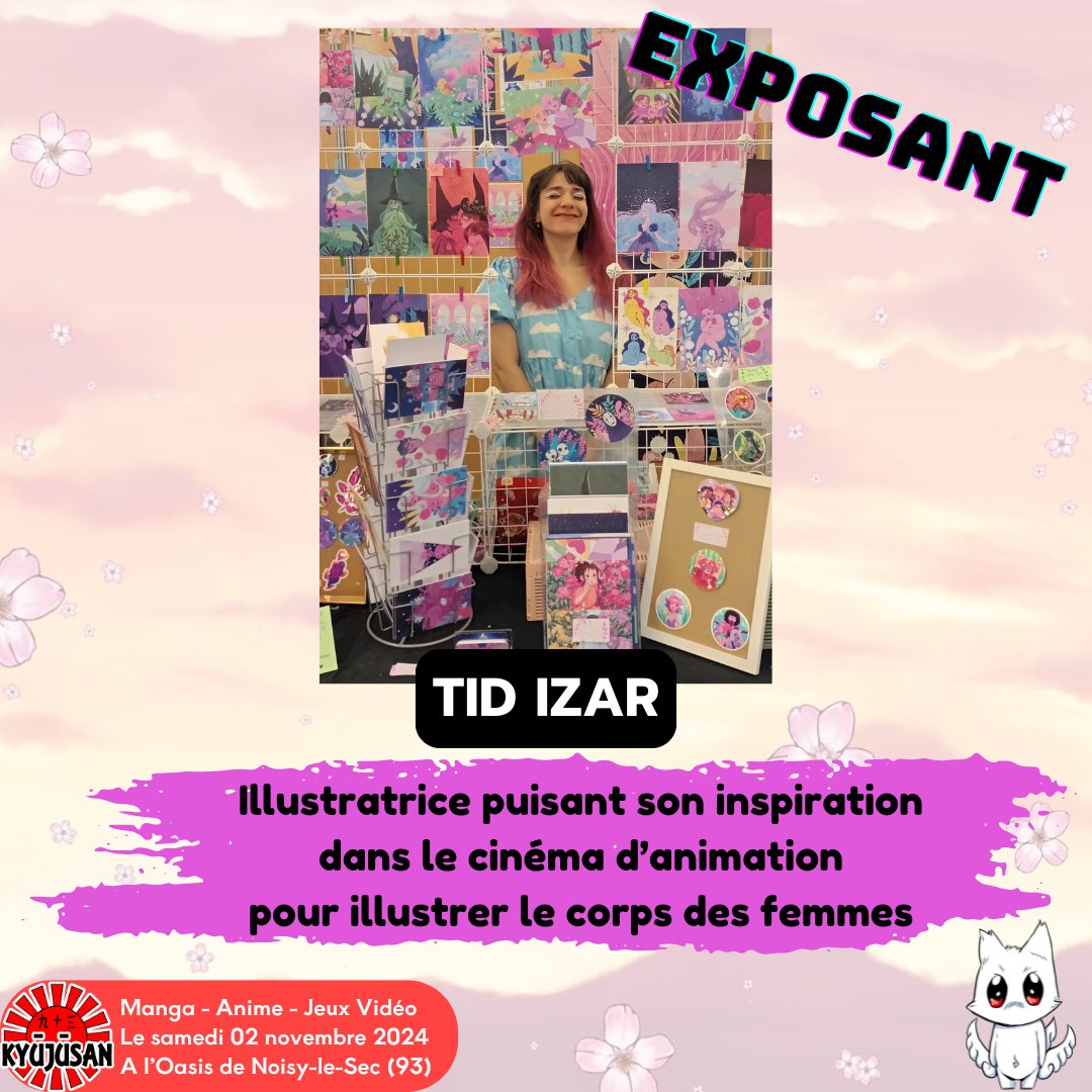 Illustratrice puisant depuis toujours son inspiration dans le cinéma d’animation qui la fascine encore ! 

Aujourd’hui, elle utilise sa palette colorée mauve pour illustrer le corps des femmes qu'elle s’évertue à représenter dans toute sa diversité.

tid-izar.sumupstore.com