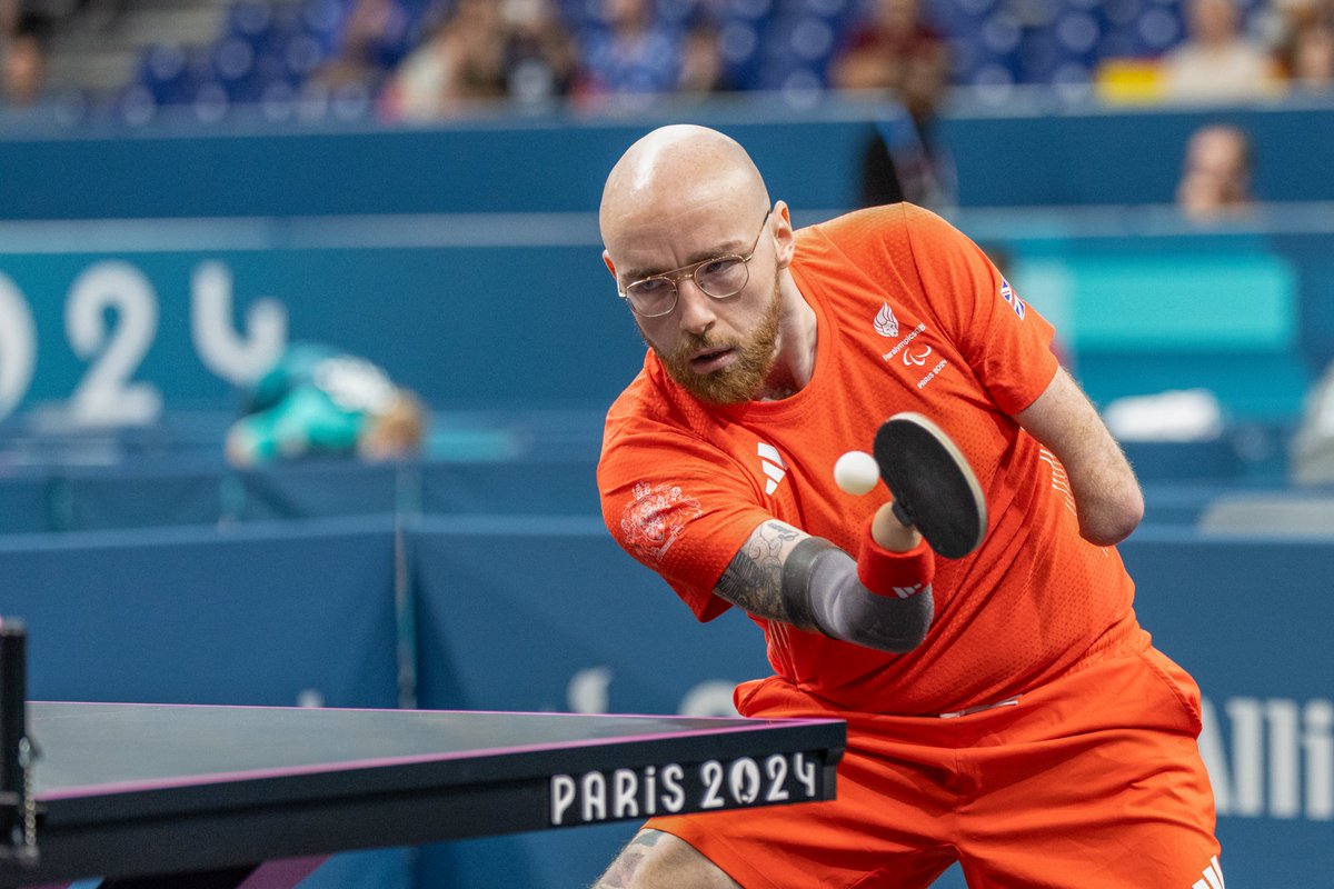 TresAMag's tweet image. INTERVIEW with #MartinPerry about making his ParalympicsGB debut at Paris 2024, competing at the European Championships in Sheffield last year and his para table tennis competitions so far including the 2022 World Championships! 📷 : ITTF tresamagazine.com/2024/10/25/mar…