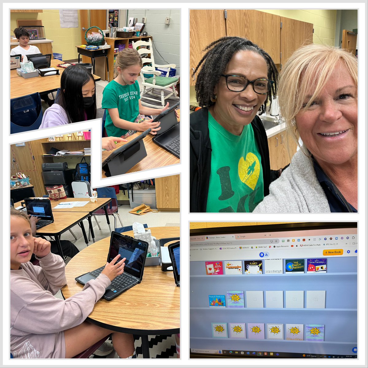 edtech_lynn's tweet image. Spent the morning @APSMaryLin working with #5thGrade @APS_Gifted 👩🏼‍🎓👨🏿‍🎓 learning @BookCreatorApp @canva @GaragebandiOS #iMovie Can’t wait to see their final project choices @APSInstructTech @apsitnatasha @apsittommy @ahrosser