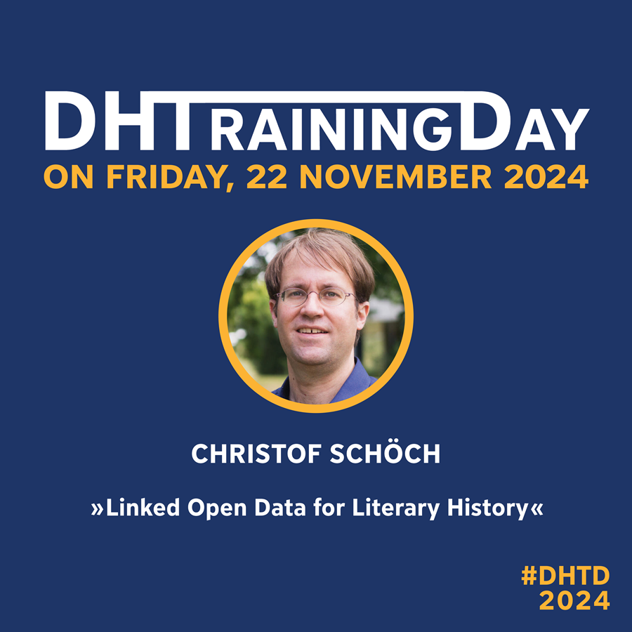 DHSS FAU Erlangen-Nürnberg (@dhss_fau) on Twitter photo 📚 Introducing the Speakers (2/9)
Meet <a href="/Christof77/">Christof Schöch – https://fedihum.org/@christof</a>, Professor of Digital Humanities, University of Trier, Germany. He’ll be sharing insights on "Linked Open Data for Literary History" at DH Training Day 2024.
Stay tuned for more!
#DHTD2024 #FAU 📚 Introducing the Speakers (2/9)
Meet <a href="/Christof77/">Christof Schöch – https://fedihum.org/@christof</a>, Professor of Digital Humanities, University of Trier, Germany. He’ll be sharing insights on "Linked Open Data for Literary History" at DH Training Day 2024.
Stay tuned for more!
#DHTD2024 #FAU