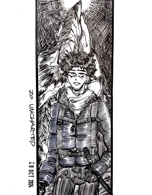 #inktober2024

20.UNCHARTED

行方知れぬ友を狂気の山脈に求めて 