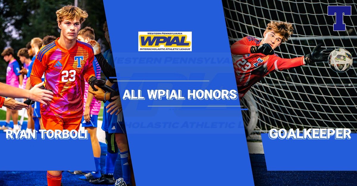 Congratulations to Boys Soccer’s Ryan Torboli and Andy Palm for All-WPIAL Honors🔵⚪️🏆🏆 #itsagreatdaytobeahiller