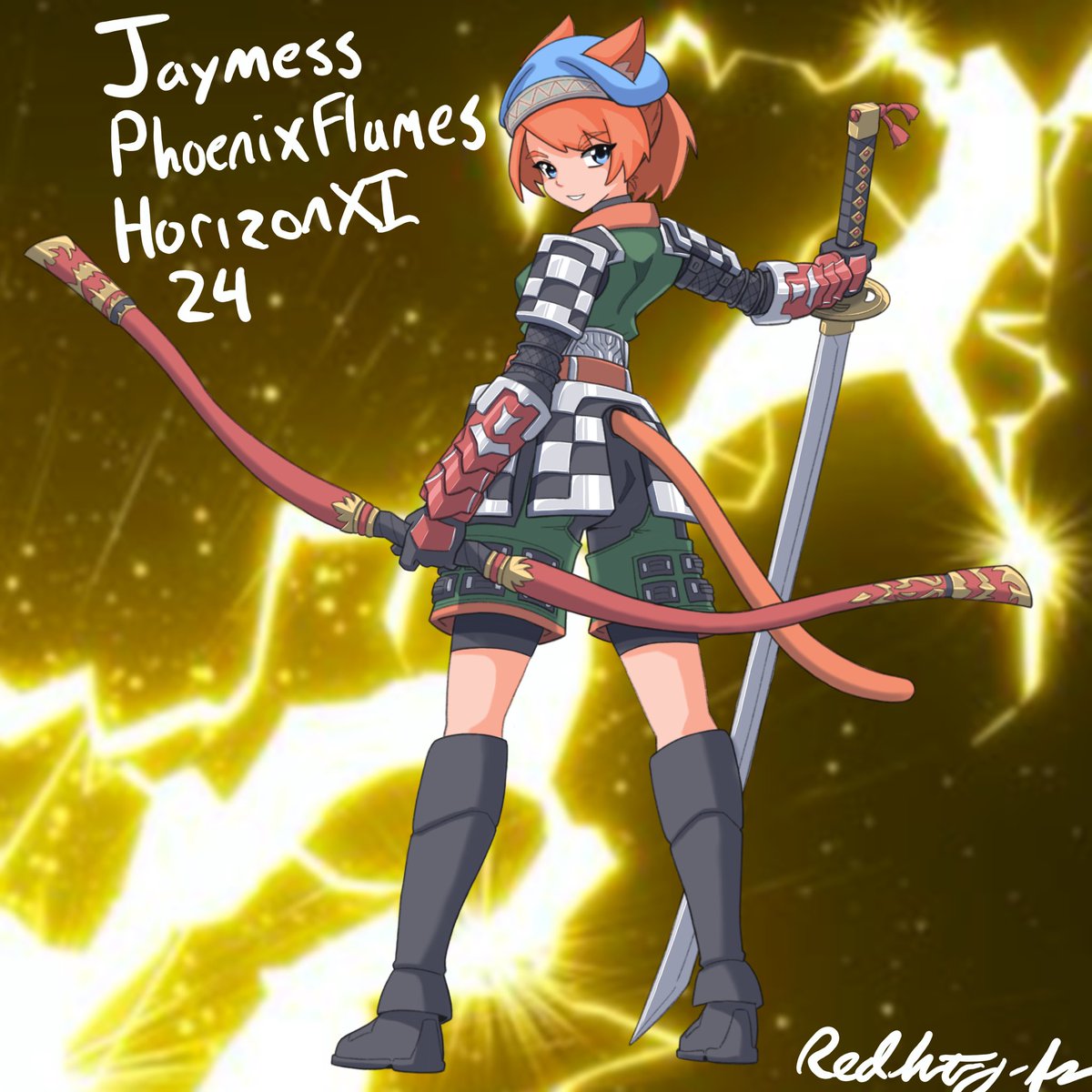 Friday is here!  Time for more FFXI art ^^

Enjoy your Friday folks!

<a href="/HorizonFFXI/">HorizonXI</a> feel free to use^^