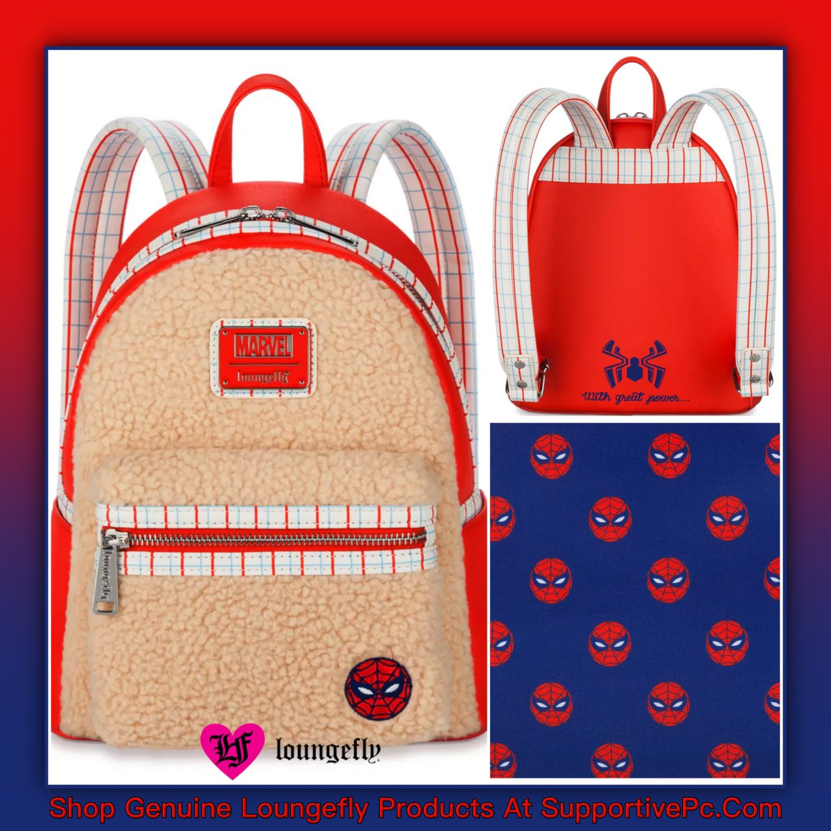 supportivesols's tweet image. Supportive Solutions Sunday Spotlight! ⭐️

Loungefly Marvel Spider-Man Faux Fur Mini Backpack - Authentic, New With Tags:
supportivepc.com/loungefly-marv…

#Loungefly #Backpacks #MiniBackpacks #Bags #Wallets #Marvel #SpiderMan #Collectibles #PopCulture #Shop #SmallBusiness #AU #Australia