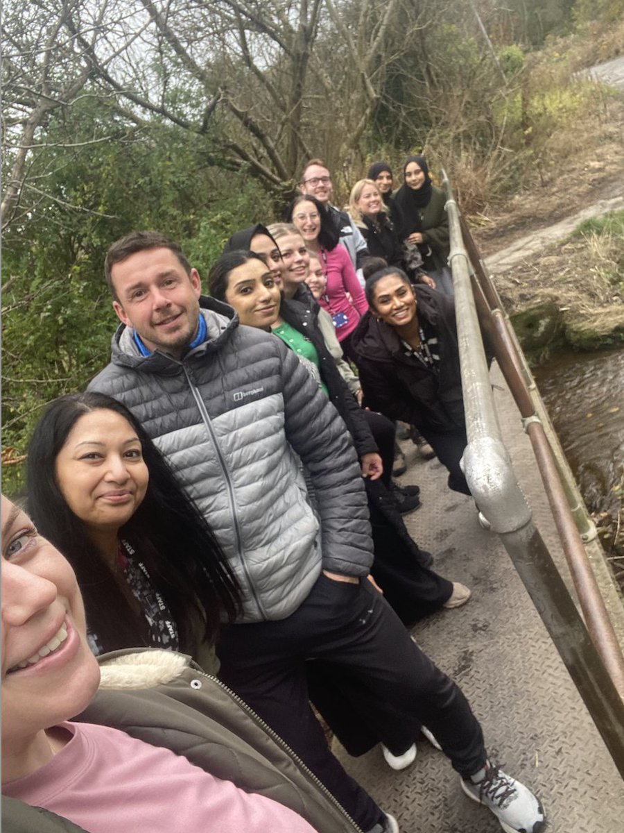 RoundthornCP's tweet photo. After a busy 8 week half term, our staff enjoyed an after school walk in our local area. #mentalhealthmatters @PAPYRUS_Charity @focustrust1 #itsokaynottofeelokay #walkandtalk https://t.co/R2hIr49DJf