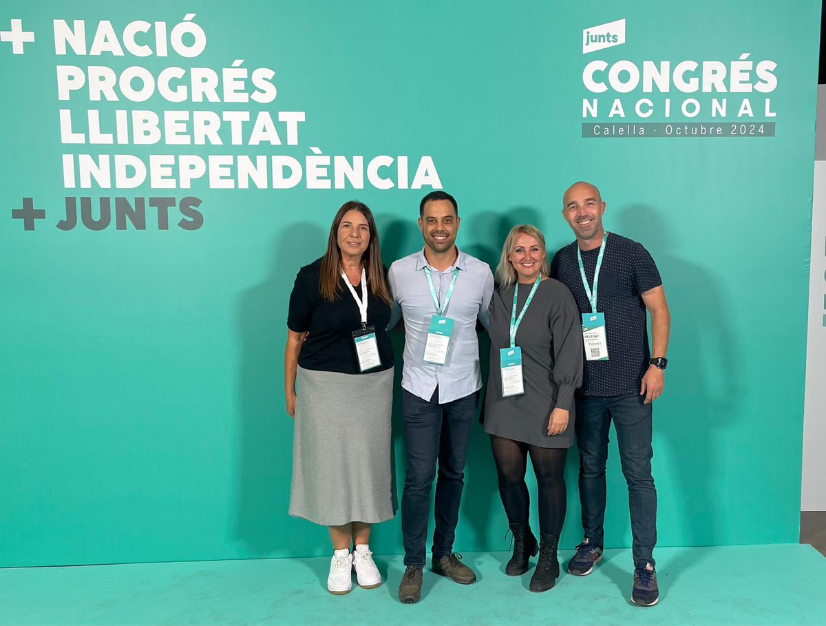 Comença el Congrés Nacional de Junts.

Junts Lloret hi estem presents i participem en diferents ponències durant tot el cap de setmana.

Nació+Progrés+Llibertat+Independència

#Junts #Llibertat #Catalunya #Lloret