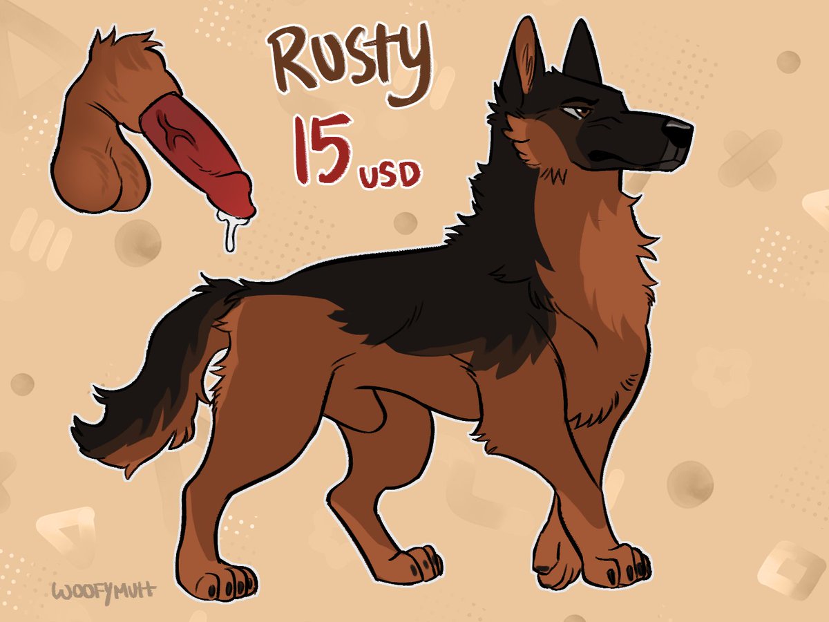 JETT , BIRCH, RUSTY ! German Sheppy Supremacy 🐕💕 SFW Alts included  !