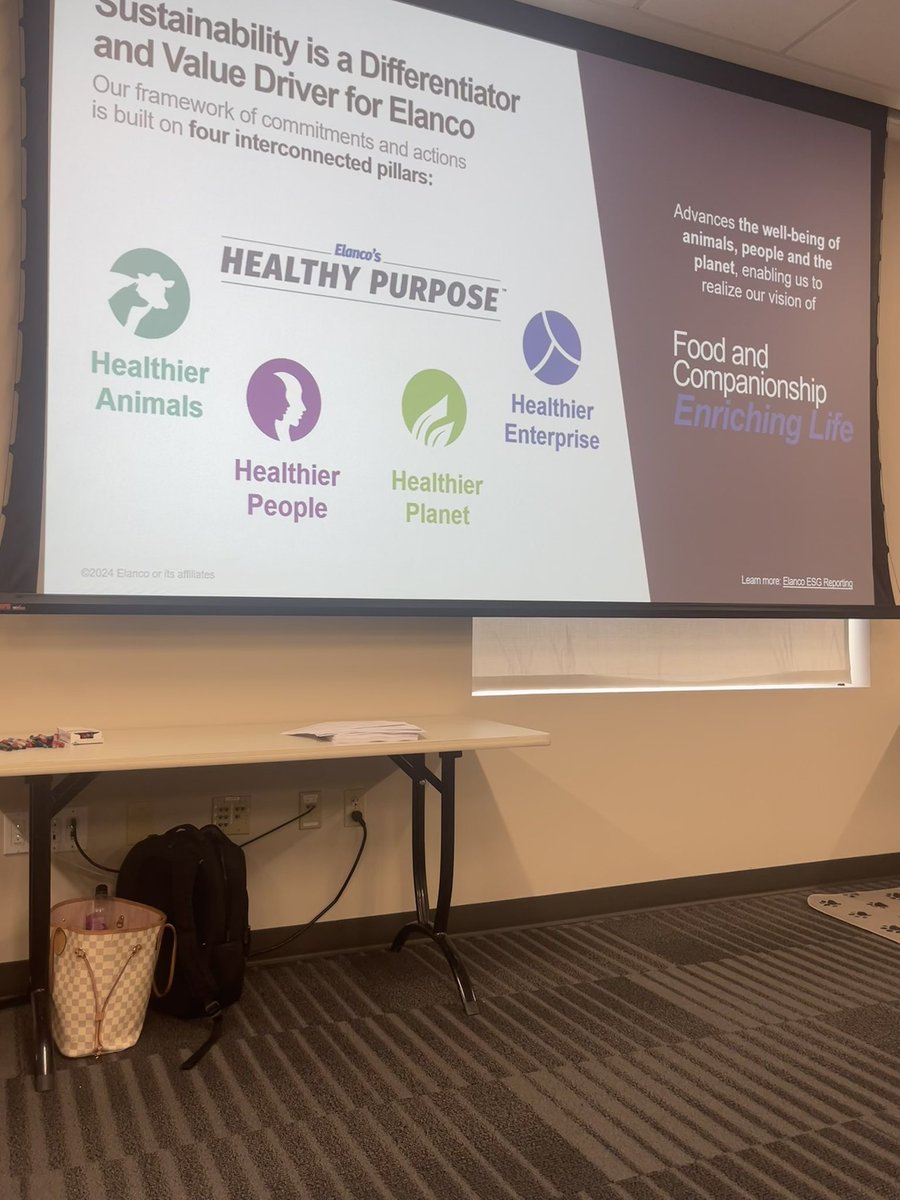 Last day of convention! We had the opportunity to tour the global headquarters for Elanco and discuss career opportunities as well as our “Why’s”. Thank you to all that have supported our students on this amazing trip. <a href="/OWNovacekOWLS/">Jay Novacek</a> <a href="/OlatheGreenTech/">Green Tech Academy</a> <a href="/AnnaLynnMorris/">AnnaLynn Morris</a>