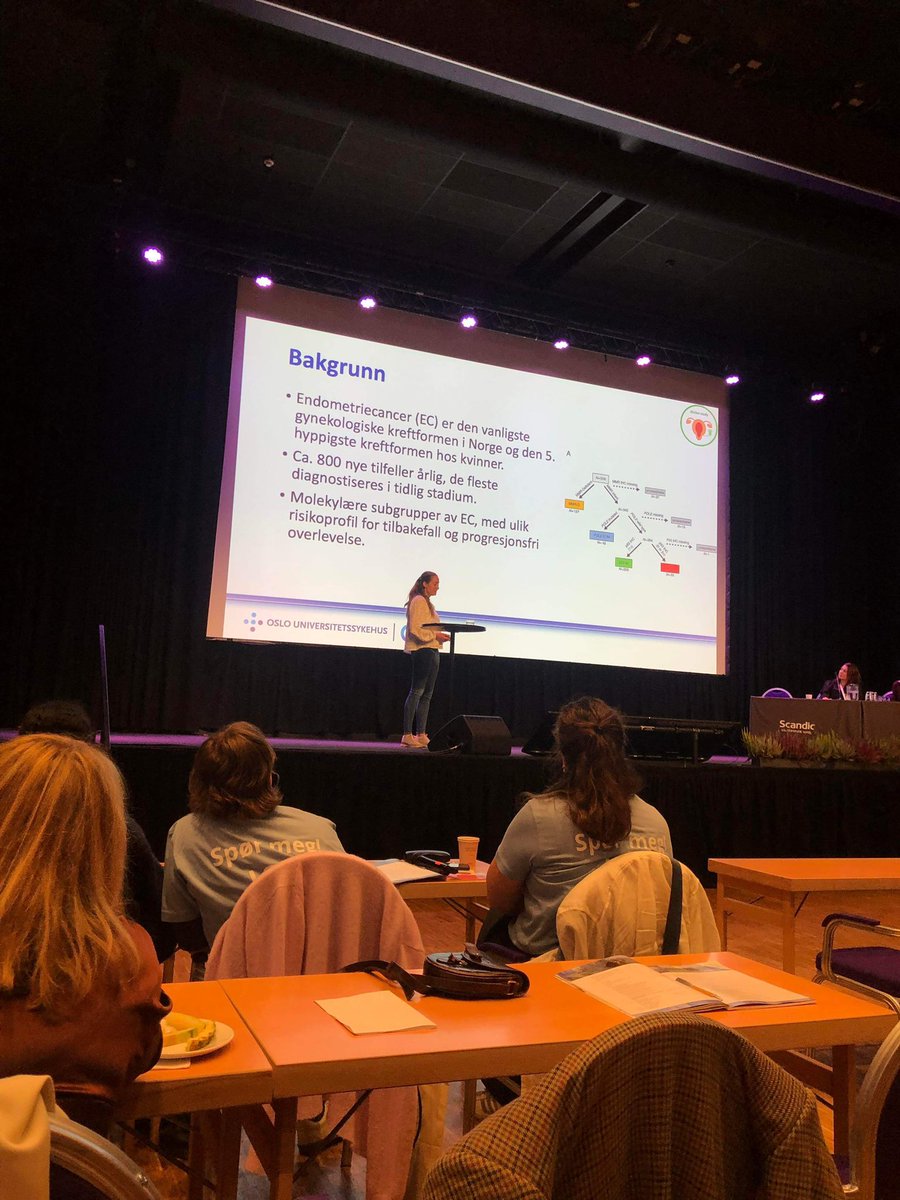 agz_eriksson's tweet image. Proud of @BjerreTrent, Fredrikke Teigland @Mortekve who presented data from @Oslounivsykehus on #EndometrialCancer at the annual meeting for the Norwegian Societyof ObGyn spanning molecular testing, SLN-implementation &amp;amp; fertility preservation

#TheFutureIsBright
@Cancertrial_ous