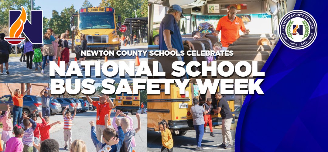 🚍✨ This week, Newton County Schools is celebrating National School Bus Safety Week by honoring our incredible bus drivers! These dedicated professionals are the first smiling faces our students see each morning and the last ones to wish them well each afternoon. Every day, our