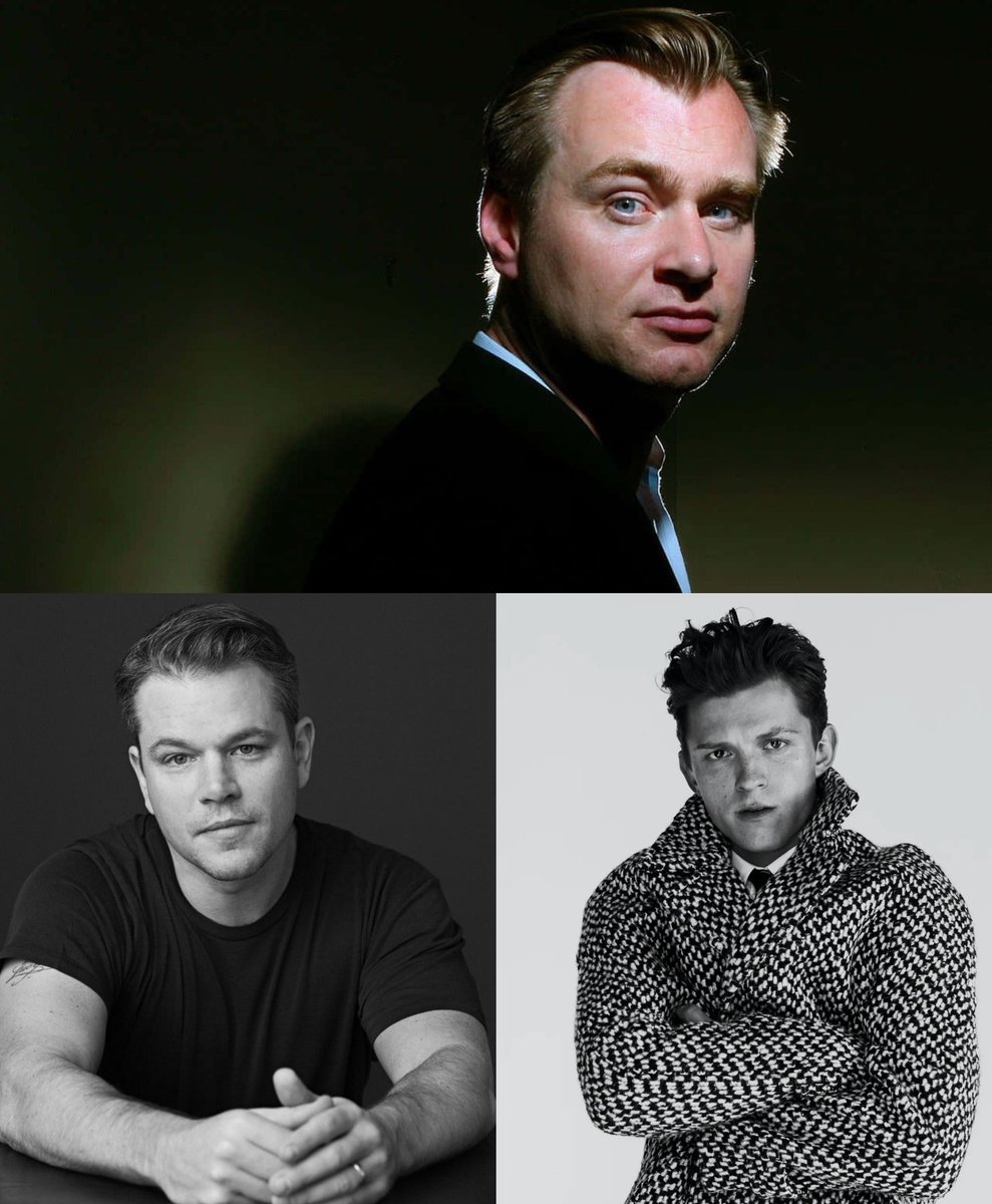 Christopher Nolan’s next film is rumored to be about “a pair of aerial helicopter cops, with an older mentor and younger lead.”

Starring Matt Damon and Tom Holland.