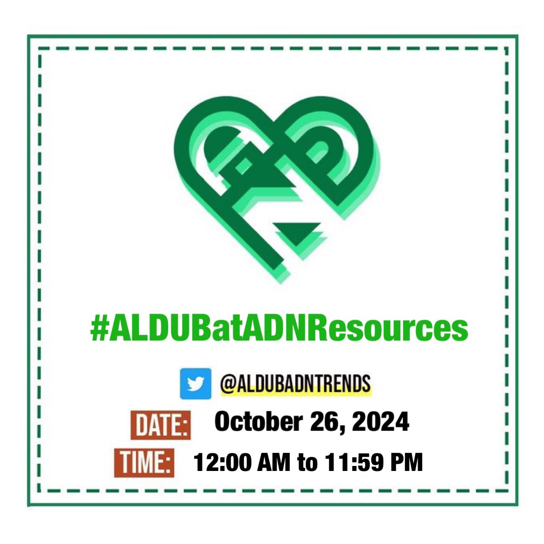 “Never forget the three powerful resources you always have available to you: love, prayer, and forgiveness.” -  H. Jackson Brown, Jr.

#ALDUBatADNResources