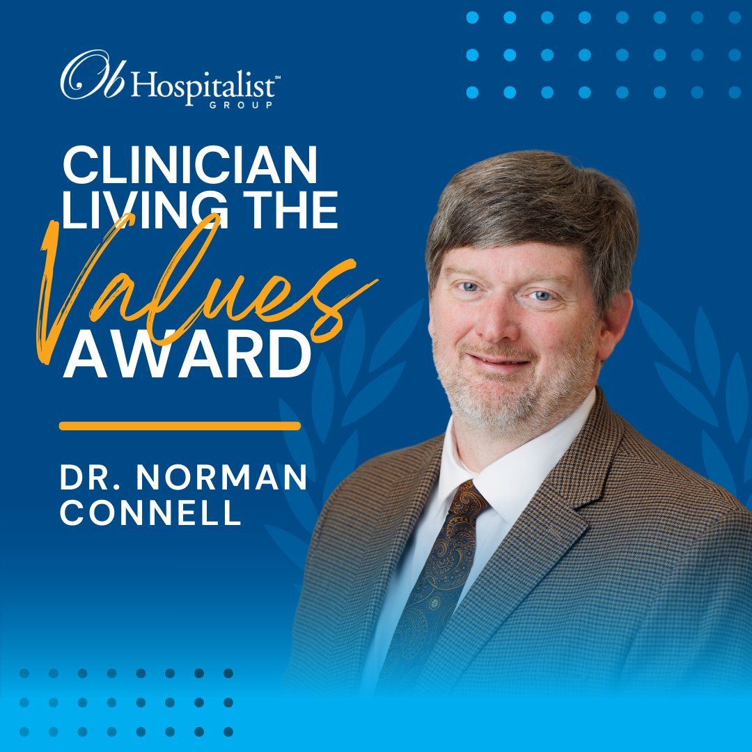 obhg_official's tweet photo. We'd like to extend a special congratulations to Dr. Norman Connell, this year’s recipient of OBHG’s Living the Values Award! 🏆 Dr. Connell exemplifies our mission and core values, and we’re proud to recognize his dedication and compassion at this year’s #NCLM. https://t.co/UHndn2CZ1G