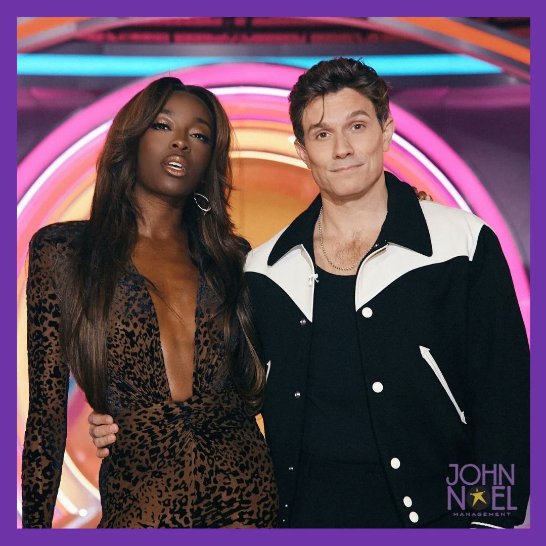 JNManagement's tweet photo. Can you believe we've had 3 weeks of Big Brother already?! Join @AJOdudu &amp; @iamwillbest tonight for the live eviction on ITV2 at 9pm 👁️🎉 https://t.co/TWSQPS8XEd