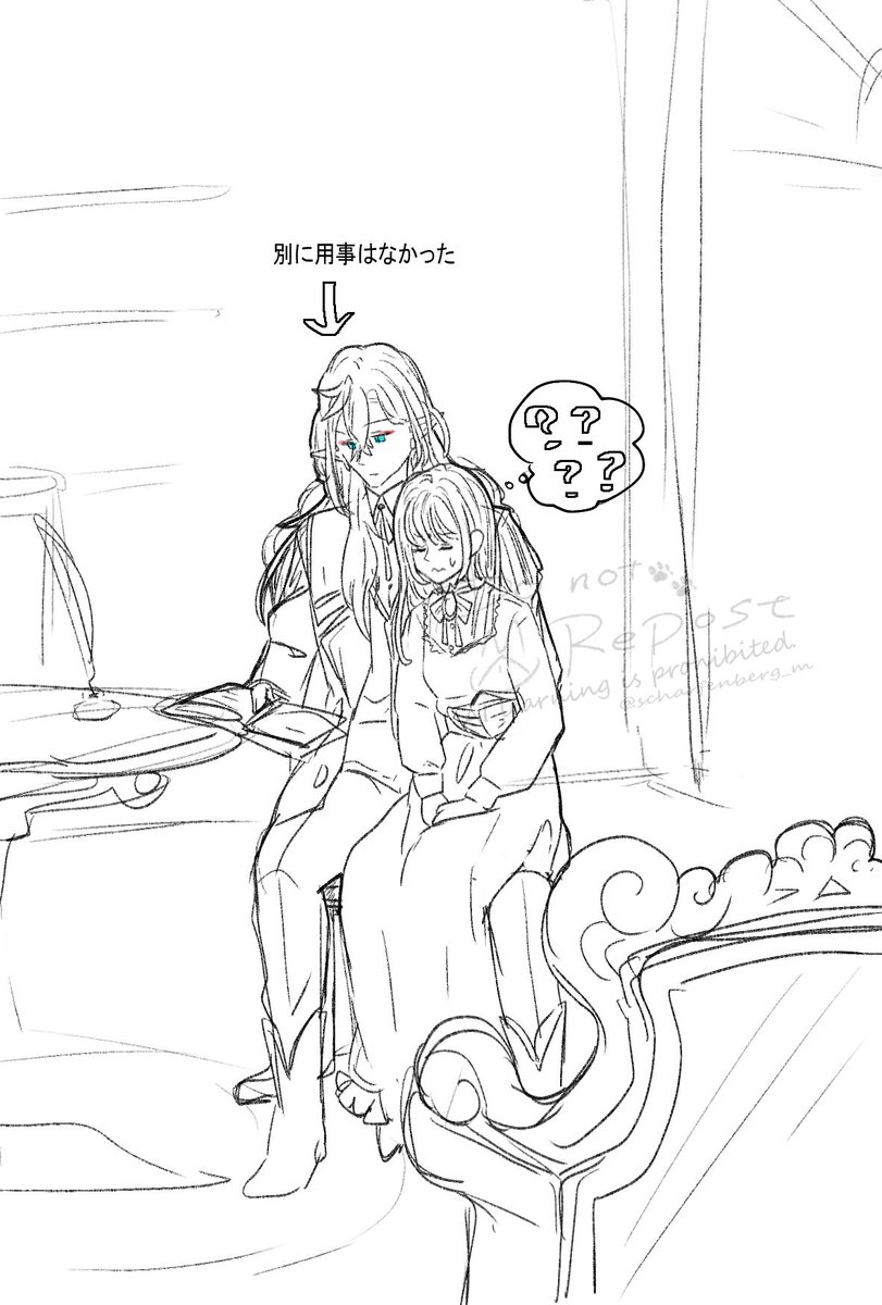 ⚠︎主
if ver
白も椅子に座ってる可能性があったら
絶対に膝の上だよねってフォロワーが言ってた
かわいいね… 