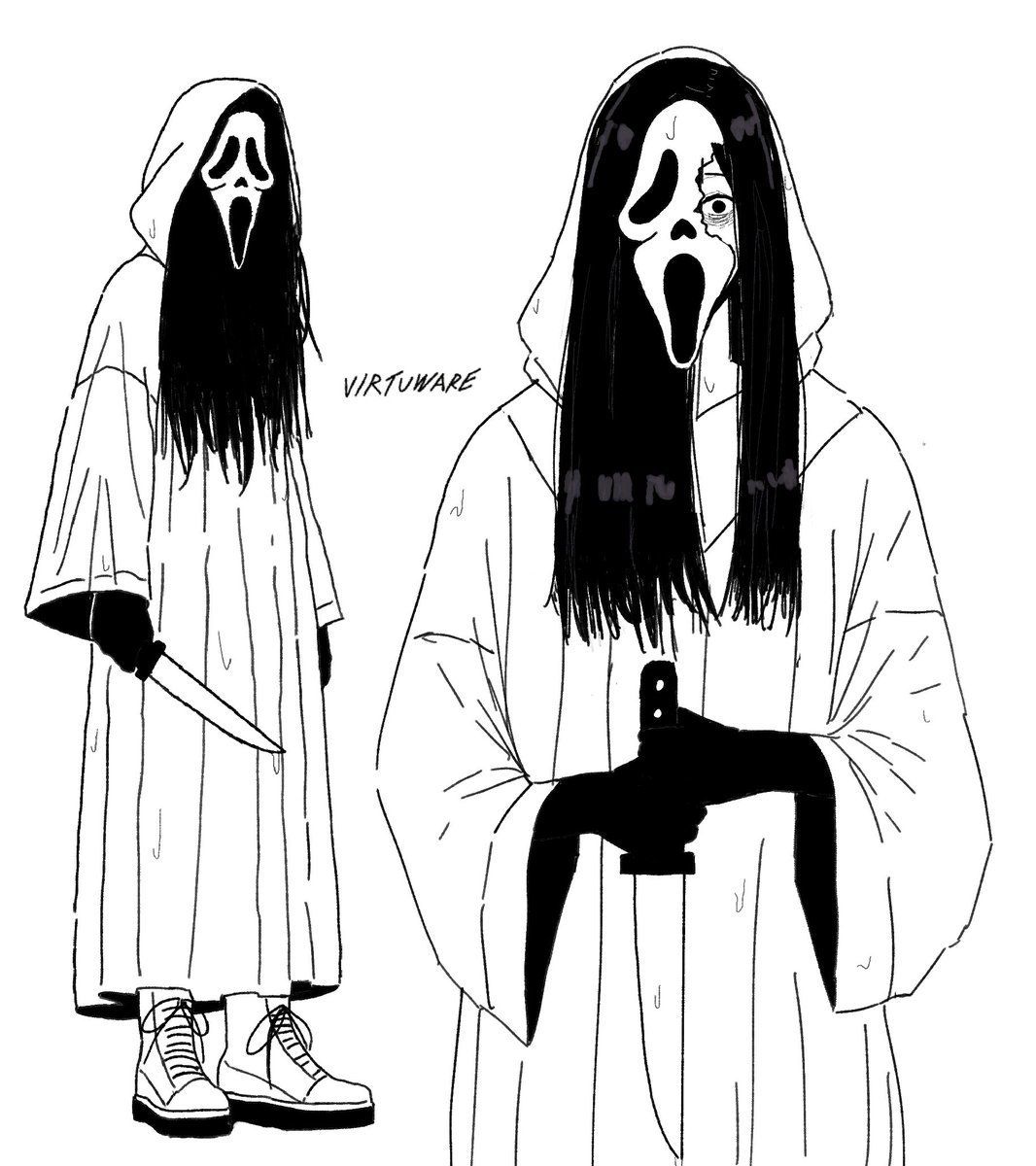 Sadako x Ghostface
