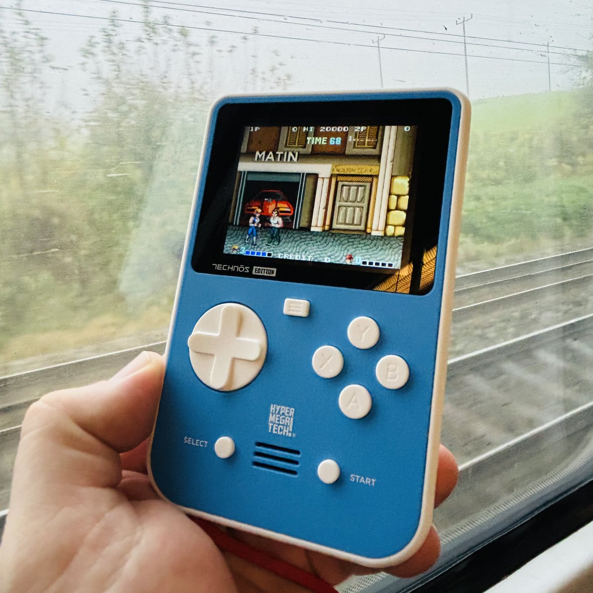 What game do you think you could finish on your commute?

Is it Double Dragon on the Super Pocket Technos Edition?