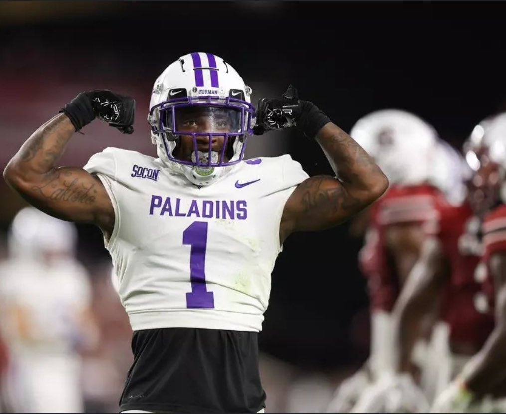Blessed to receive an offer from furman university 💜🤍 <a href="/CoachColder/">Cory Colder</a> <a href="/PaladinFootball/">Furman Football</a> <a href="/PlantCityFB/">Plant City Football</a> <a href="/polk_way/">PolkWay</a> <a href="/H2_Recruiting/">Hasani (H2) | Football Recruiting</a> <a href="/Coachwbbaker/">Will Blankenbaker</a> <a href="/AntrineW/">Coach Antrine Wicks</a>