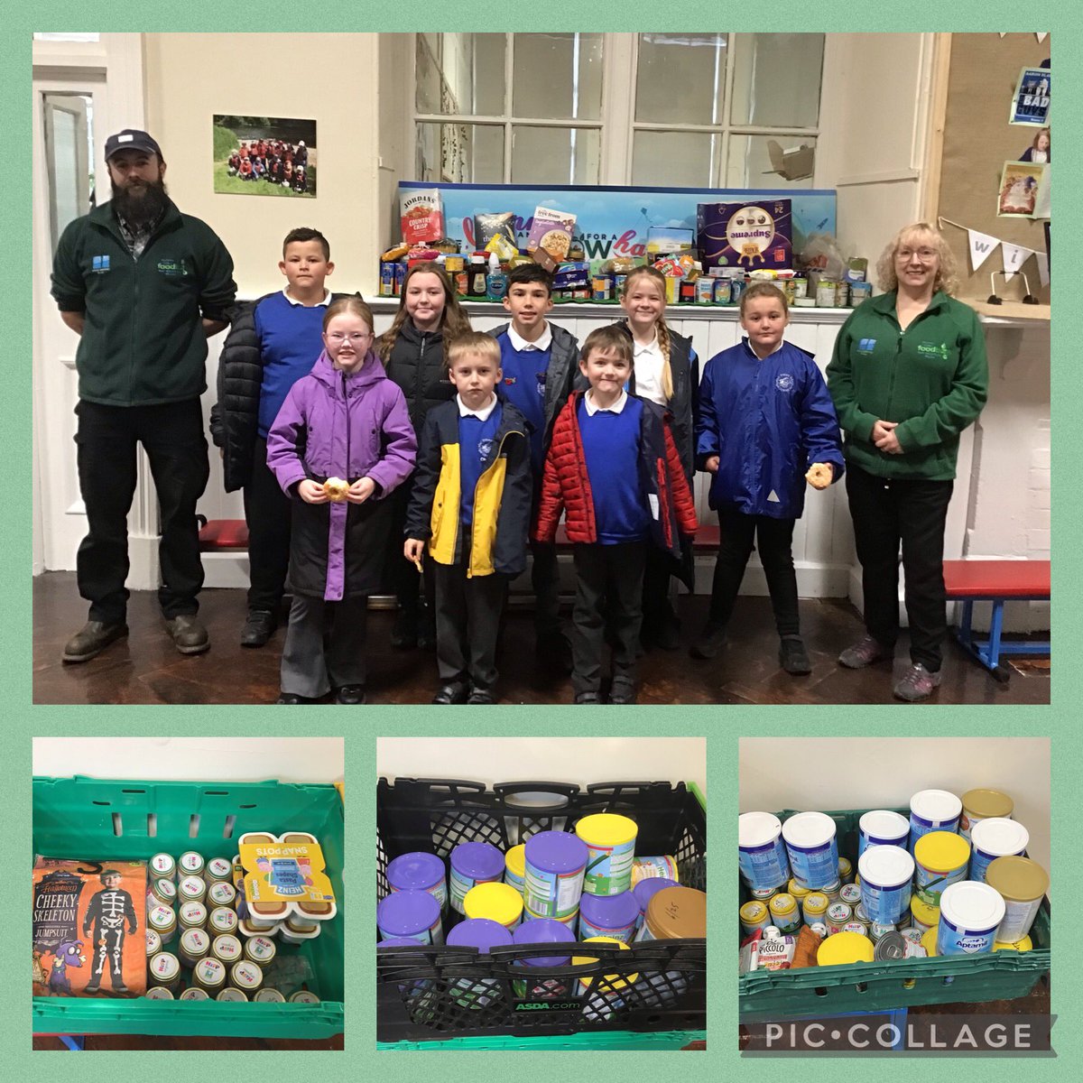 We would like to say a HUGE thank you to the Deri community for your generosity towards the food bank. We had loads of donations for the Trussell Trust <a href="/RhymneyFoodbank/">Rhymney Valley Foodbank</a> Diolch yn fawr! 👏🏻