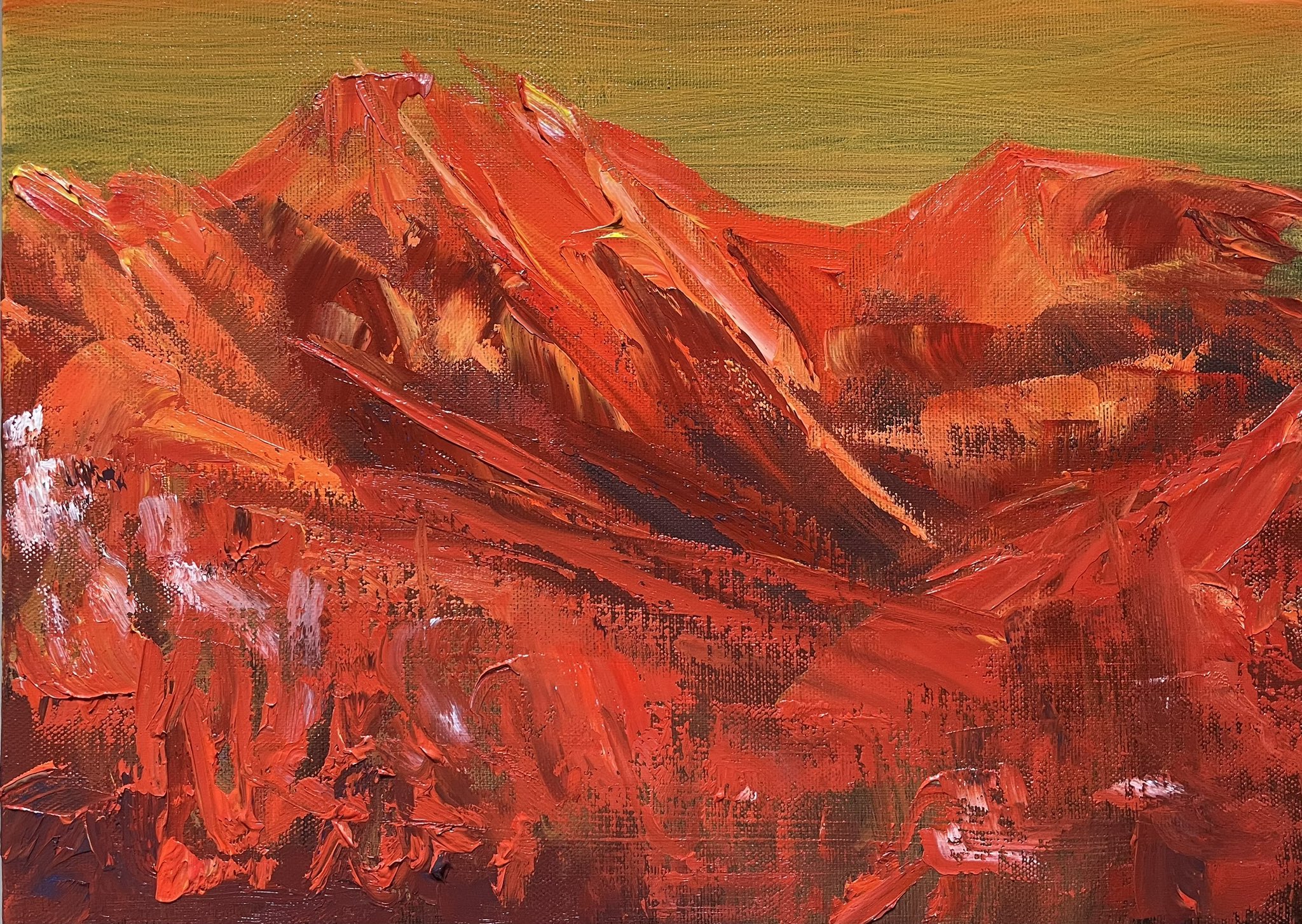 F8 油絵「冬赤岳」絵画 F8 油絵「冬赤岳」絵画 F8 油絵「冬赤岳」絵画 - メルカリ