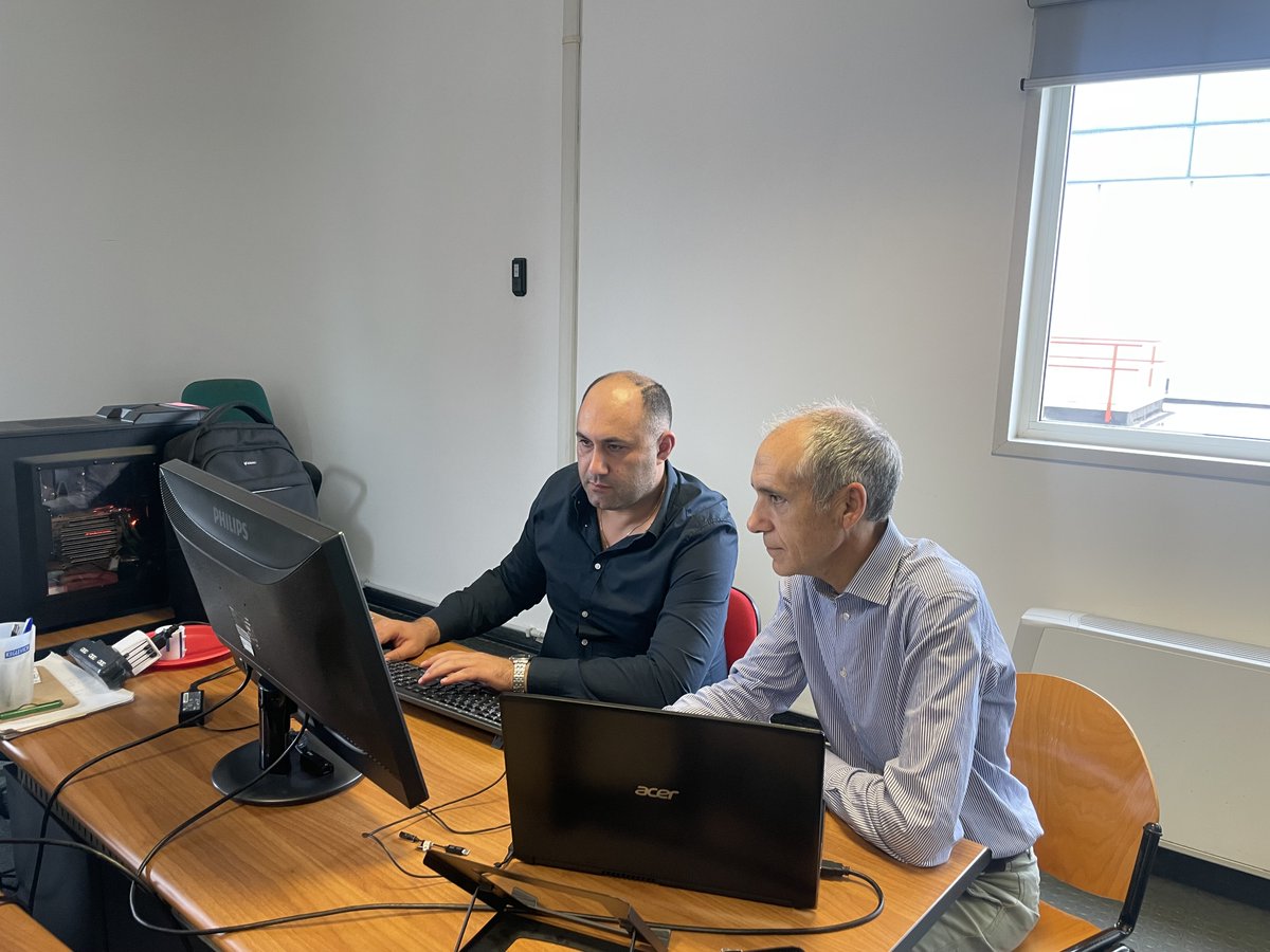 CENS_Ecocenter's tweet photo. 🗓On October 13-20 Vahagn Muradyan, Head of the "Data Science and Machine Learning" group at #CENS, was in Pavia, Italy for a  joint working meeting with the  Professor Fabio Dell'Acqua, head of the Remote Sensing Group of the University of Pavia. https://t.co/tDvPgE0WIg