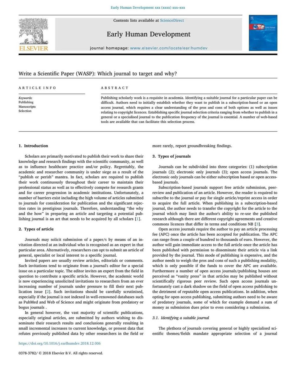 im2muneeb's tweet image. PhD Students - How to Find Journals for Publications?

Here is a very useful article about selecting journals.

✅For more tips, Follow : @im2muneeb
✅Like &amp;amp; Retweet

#phdstudents #literaturereview #researchpaper #PhDlife #phdtips