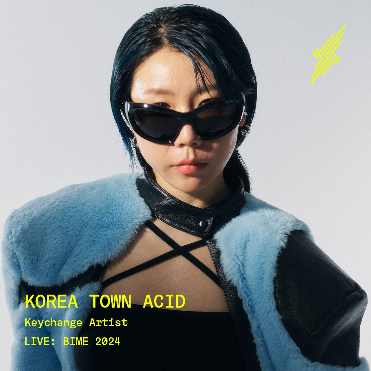 ⚡Keychange Artist: Korea Town Acid⚡
We wrap up our presence at @bimenet_ with live music from Korea Town Acid. The artist is known for her dynamism, eclectic sound and boundary-pushing shows. So, join us for some high-energy vibes on the dance floor!:
bime.org/en/live/artist…