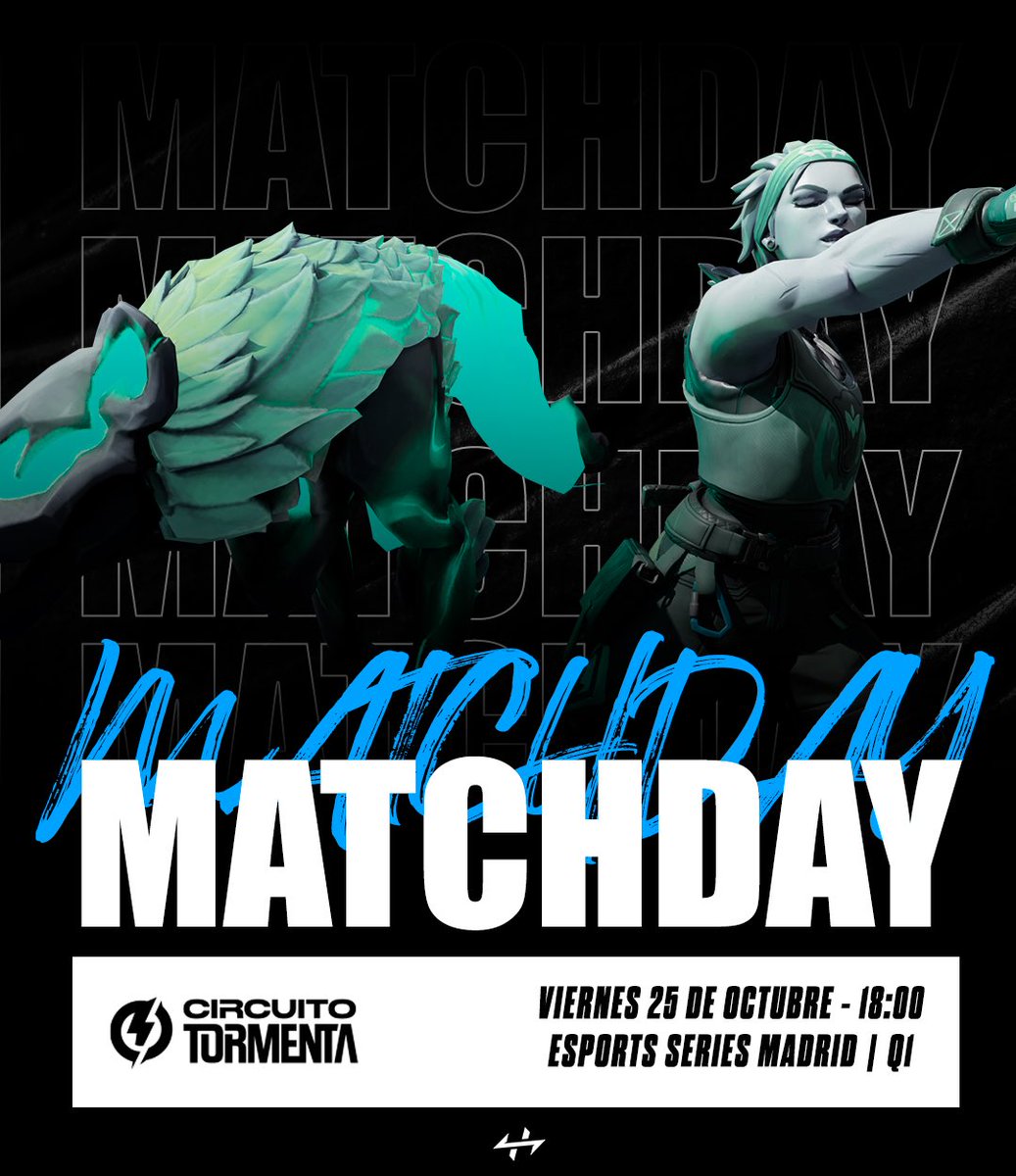 𝐌𝐚𝐭𝐜𝐡𝐃𝐚𝐲 || 𝐕𝐚𝐥𝐨𝐫𝐚𝐧𝐭

Día de PARADA, los niños sonríen 😁

🏆 #EsportsSeriesMadrid | Q1
⏰ 18:00
📺 Informaremos en caso de stream 

👤 <a href="/w1llyval/">w1</a> 
👤 <a href="/Balaamvl/">KHG Balaam</a>
👤 @Subutus_
👤 <a href="/xMovv_/">NXM Movv</a>
👤 <a href="/_koodaa_/">roger ruiz</a>

#NoKhoreNoParty 💙