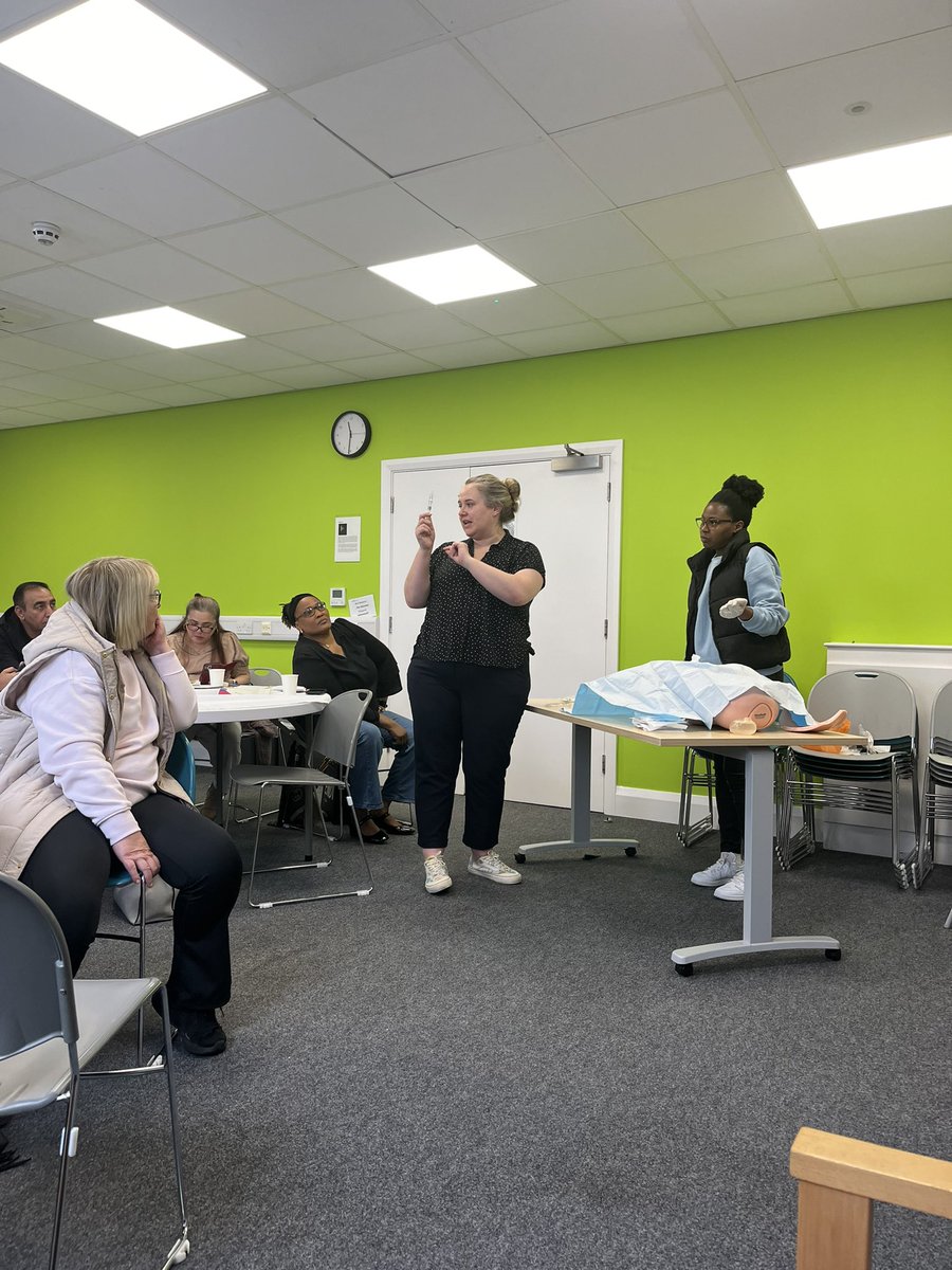 Today we’re at <a href="/LifeCentreMcr/">The LifeCentre</a> delivering a catheter care and catheterisation skills lab to the social care workforce. 

Attendees have had the chance to practice their catheterisation skills on a model with the guidance of our subject matter expert. 

#Catheterisation