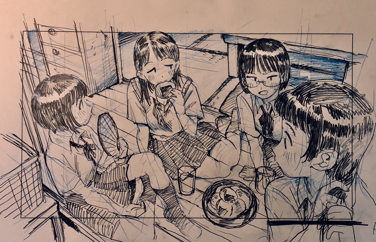 この頃の絵柄も気に入っている 