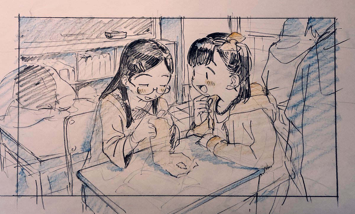 この頃の絵柄も気に入っている 