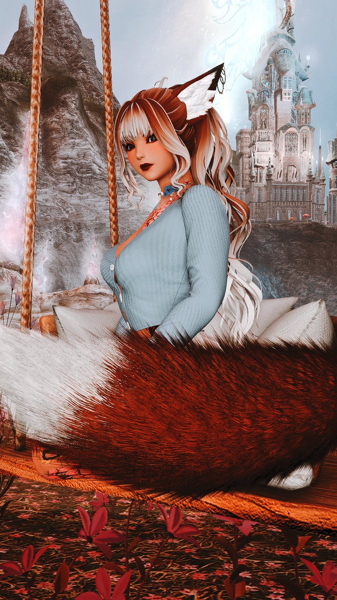 HarutoXiv's tweet photo. "Sometimes all you need is a set of flowers and a place to unwind" ❤️

#FF14SS #FFXIVScreenshots #ffxivsnaps #miqotesfw #ReShade https://t.co/dql2hMwRn6