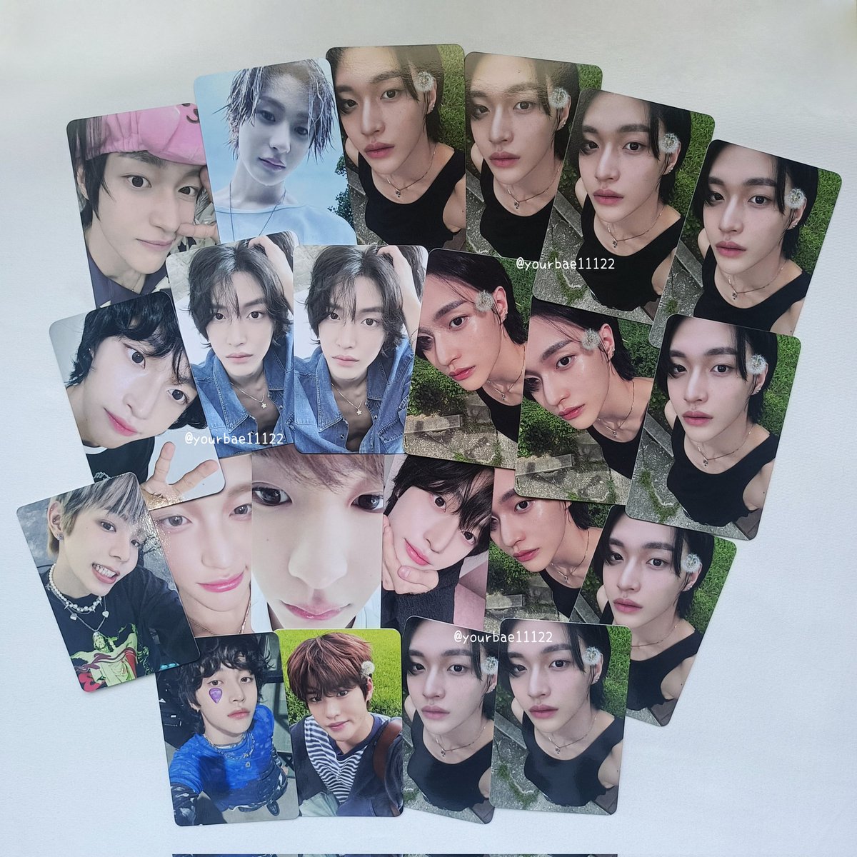 𓂃 ★♡ pls kindly rt✩𓂃♫︎

มีใครสนใจใบไหนมั้ยคะโล้ะการ์ดซ้ำคับเคลียร์บ้านมีมากกว่าในรูปนะคะ🥹
เดี๋ยวเค้ามาลงให้เมนชั่นเลขเหมือนเดิมนะคะรับผ่อน1อาทิตย์ค่า

ลงพรุ่งนี้เวลา19:00น(วันที่26/1ทุ่ม)
ค่าส่งเหมา45บาท รีเฟบลด5บาท
ฝากด้วยนะคะㅜㅜ

#ตลาดนัดRIIZE #ตลาดนัดน้องข้าว ตามหา