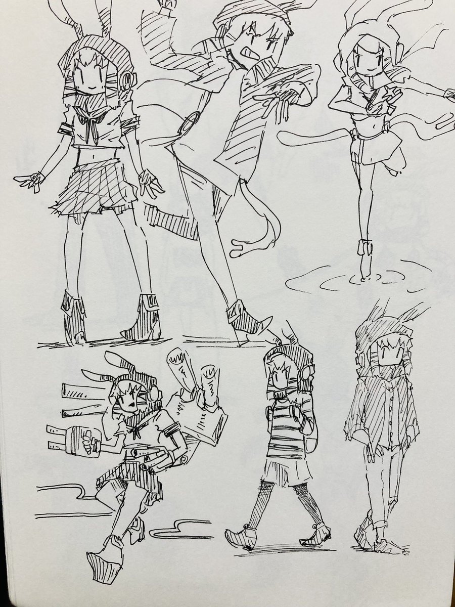 学生の頃に描いたゆかりさんを発掘した 