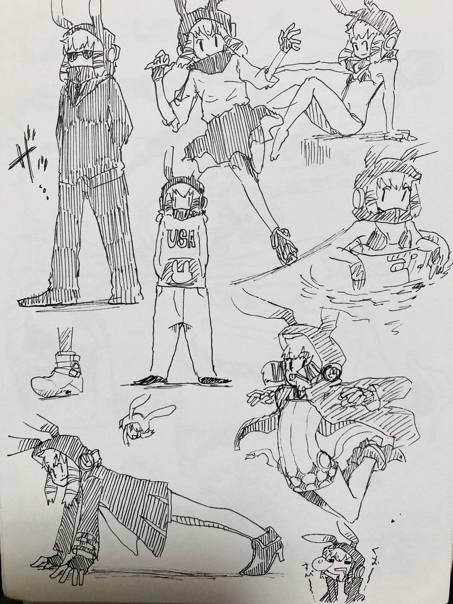 学生の頃に描いたゆかりさんを発掘した 