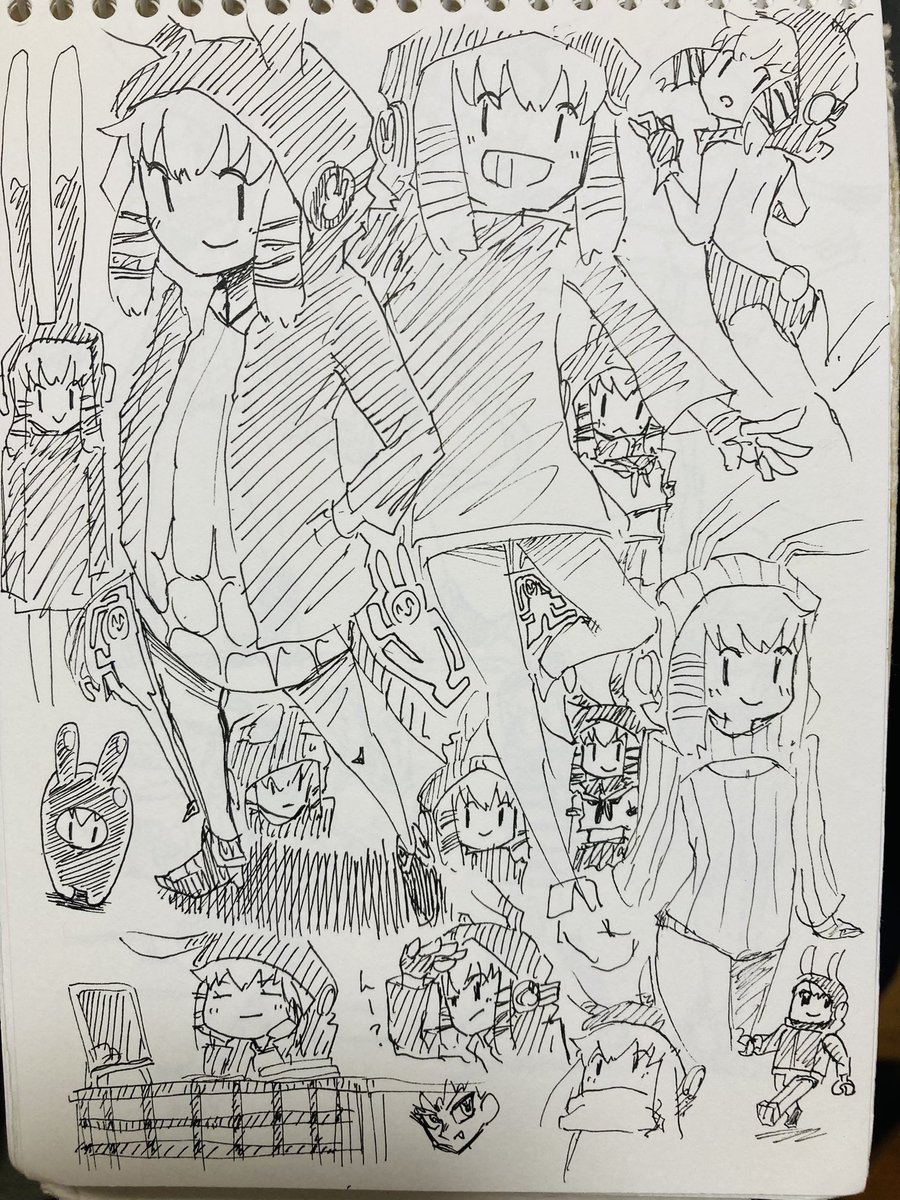 学生の頃に描いたゆかりさんを発掘した 