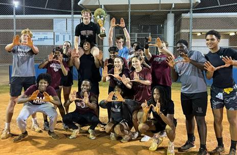 UGHS_Wolverines's tweet photo. Congratulations to our Seniors who participated in a Rival Day Kickball Tournament against Locust Grove and Ola where UG brought home the trophy! https://t.co/cUH0f7Ufcs