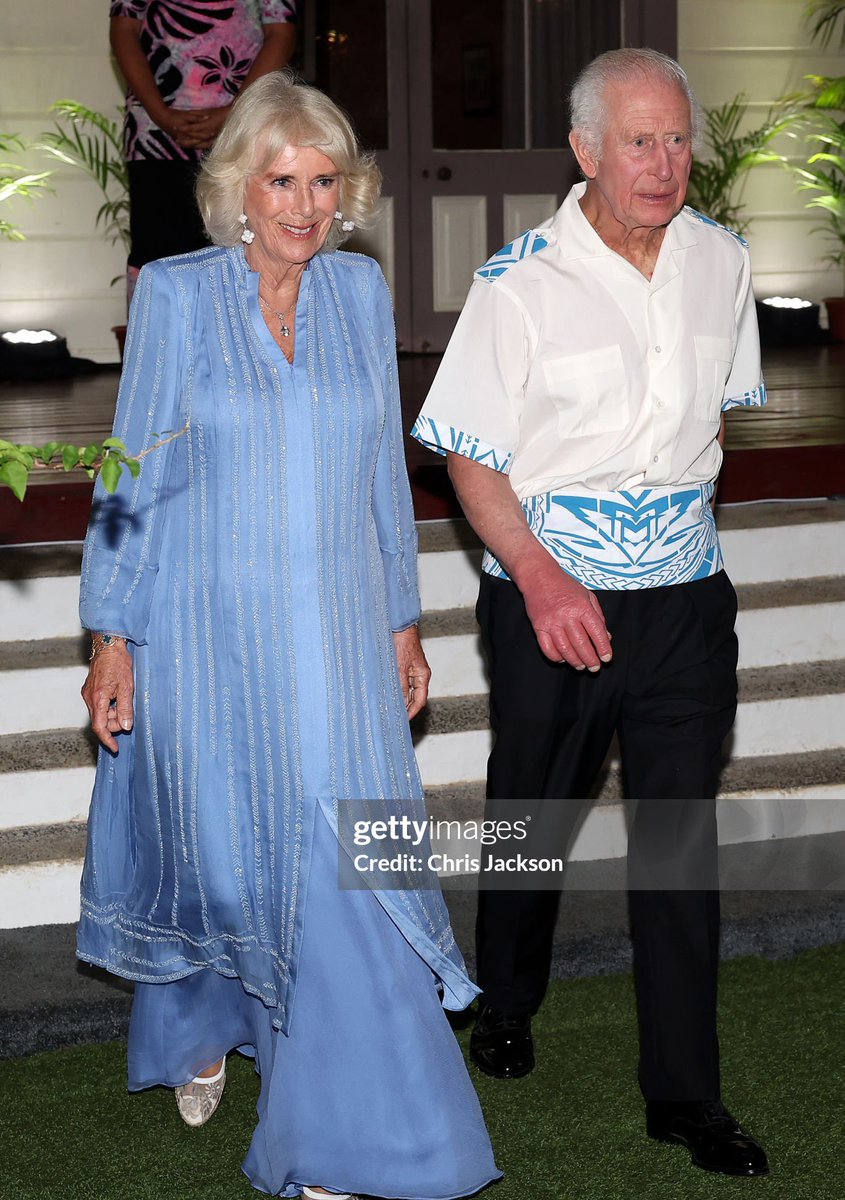 ShamaJunejo's tweet photo. The head of #Commonwealth countries
#KingCharlesIII and Queen at #CommonwealthSummit
The king looks super cool in half sleeved shirt due to the very hot and humid weather.
#CHOGM2024 https://t.co/LIQkj2X2hE