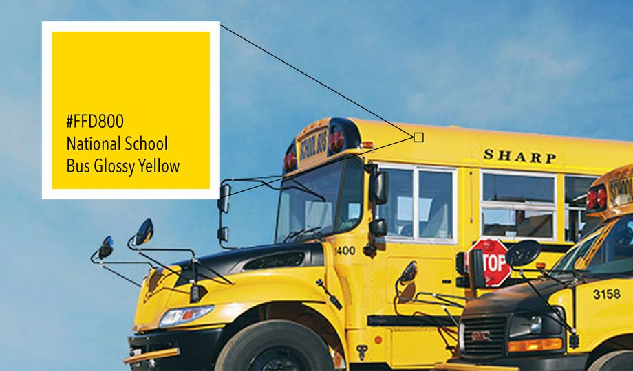 🚍✨ #SchoolBusSafetyWeek ✨🚍

Q: Why are school buses yellow?
A: "National School Bus Glossy Yellow" was chosen in 1939 for safety! 🟡👀 It's easy to spot in your peripheral vision, visible in poor weather, and has high contrast for better readability. 🚌💛